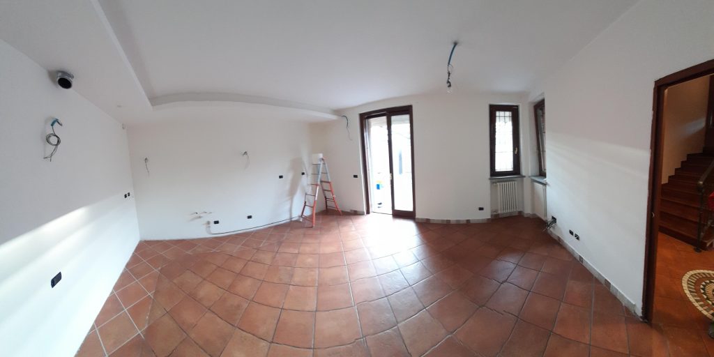 Imbiancatura cucina villa privata 