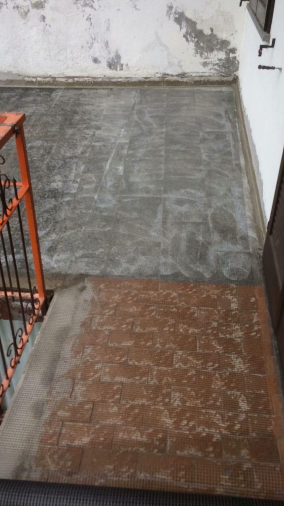 Rifacimento pavimentazione esterna abitazione